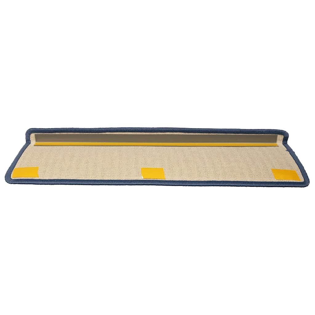 Trapmatten 30 st 65x21x4 cm lichtgrijs en blauw met rechthoekige rand is nu te koop bij PeponiXL, paradijselijk wonen!
