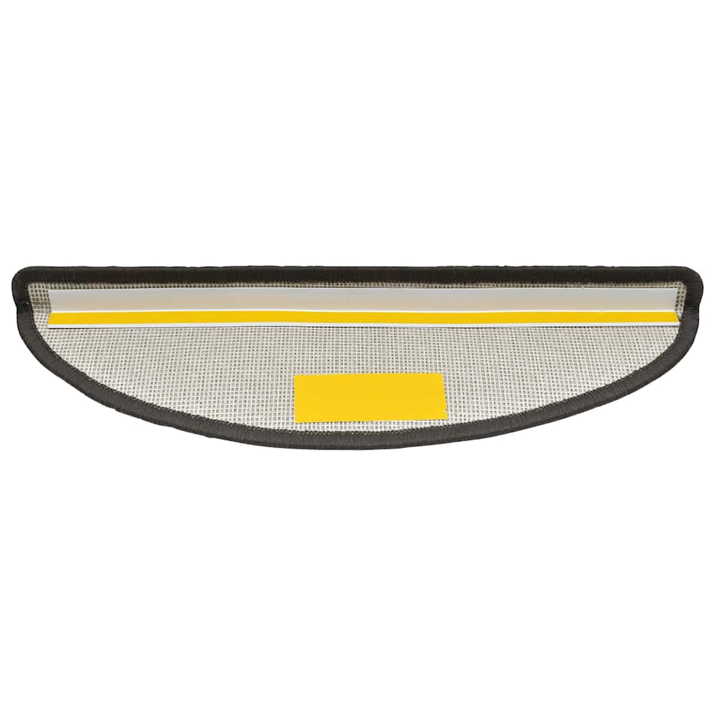 Trapmatten 20 st 56x17x3 cm donkergrijs halfrond is nu te koop bij PeponiXL, paradijselijk wonen!