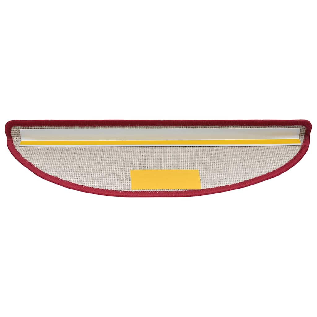Trapmatten 20 st 56x17x3 cm Röd Halfrond is nu te koop bij PeponiXL, paradijselijk wonen!