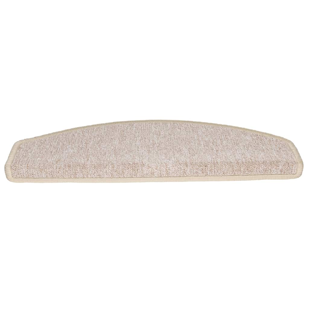 Trapmatten 20 stuks 65x24x4 cm Taupe Halfrond Groot is nu te koop bij PeponiXL, paradijselijk wonen!