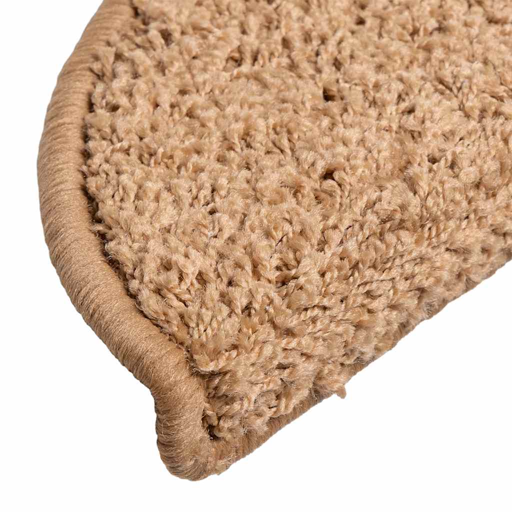 Trapmatten 30 st 56x17x3 cm beige halfrond is nu te koop bij PeponiXL, paradijselijk wonen!