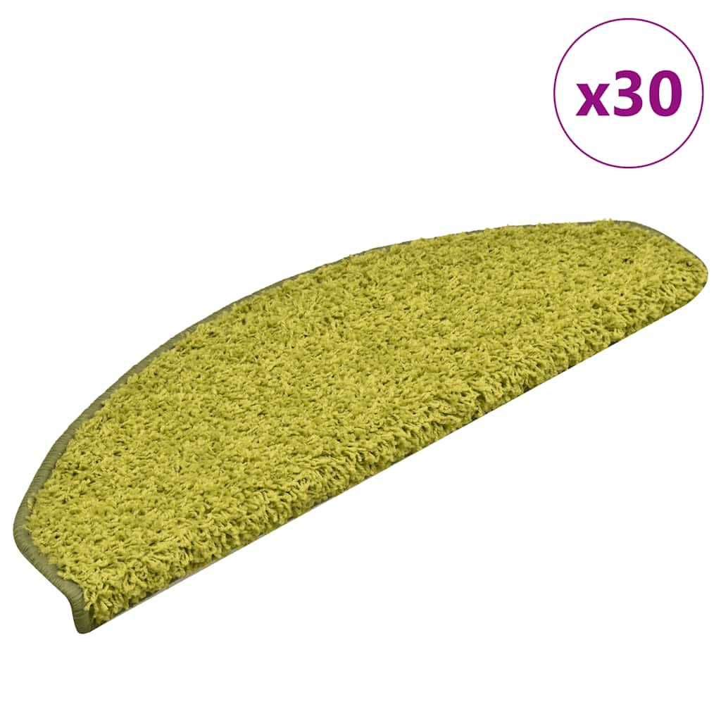 Trapmatten 30 stuks 65x21x4 cm Groen Halfrond Groot is nu te koop bij PeponiXL, paradijselijk wonen!