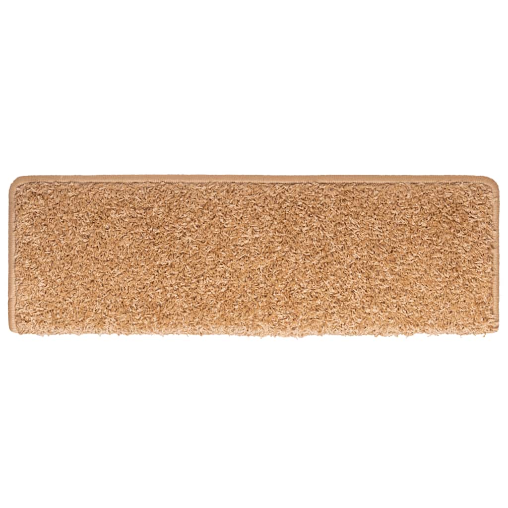 Trapmatten 30 st 65x21x4 cm beige rechthoekige rand is nu te koop bij PeponiXL, paradijselijk wonen!