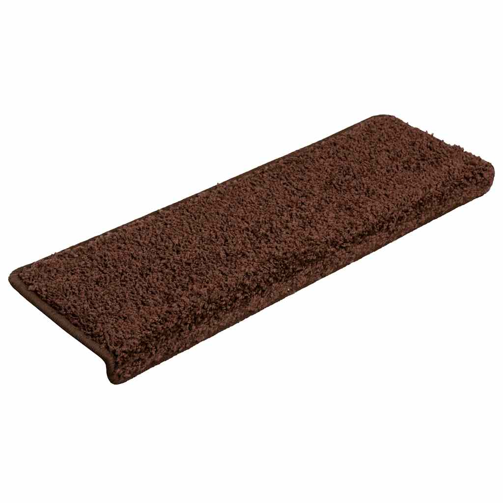 Trapmatten 30 st 65x21x4 cm Bruin Rechthoekige Rand is nu te koop bij PeponiXL, paradijselijk wonen!