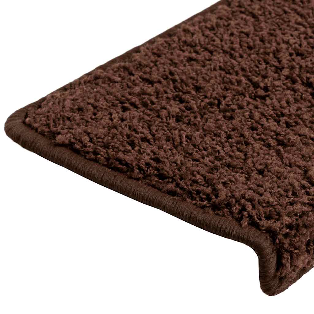 Trapmatten 30 st 65x21x4 cm Bruin Rechthoekige Rand is nu te koop bij PeponiXL, paradijselijk wonen!
