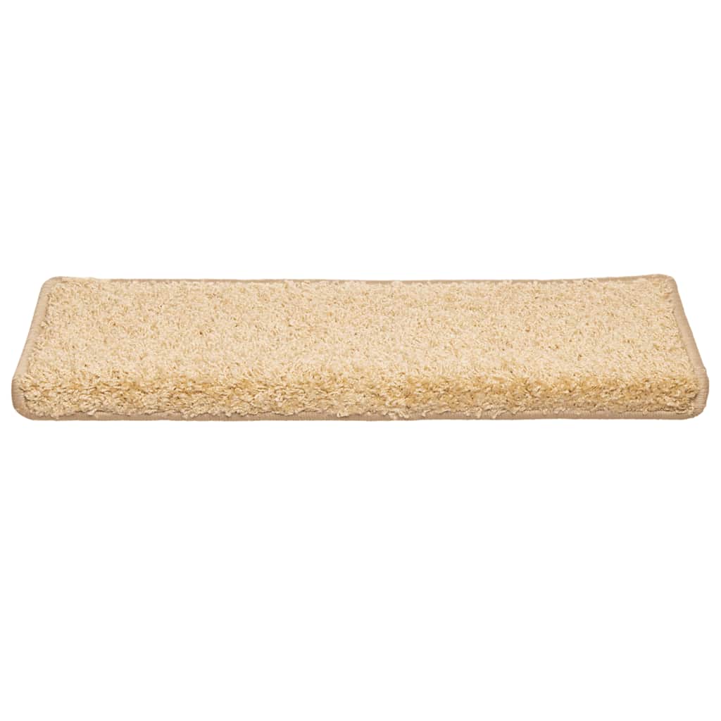 Trapmatten 30 st 65x21x4 cm crème met rechthoekige rand is nu te koop bij PeponiXL, paradijselijk wonen!