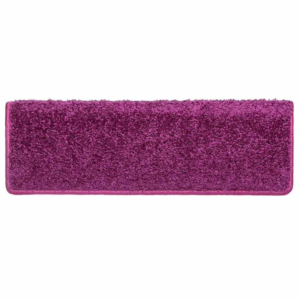 Trapmatten 30 st 65x21x4 cm Violet Rechthoekige Rand is nu te koop bij PeponiXL, paradijselijk wonen!