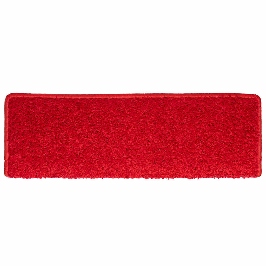 Trapmatten 30 st 65x21x4 cm Rood Rechthoekige Rand is nu te koop bij PeponiXL, paradijselijk wonen!
