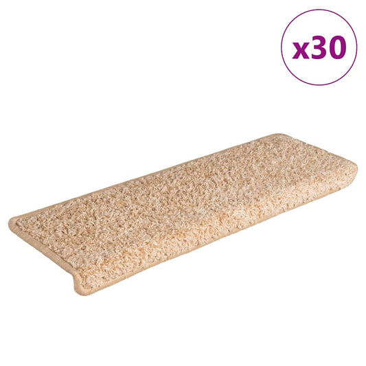 Trapmatten 30 st 65x21x4 cm Goud Rechthoekige Rand is nu te koop bij PeponiXL, paradijselijk wonen!