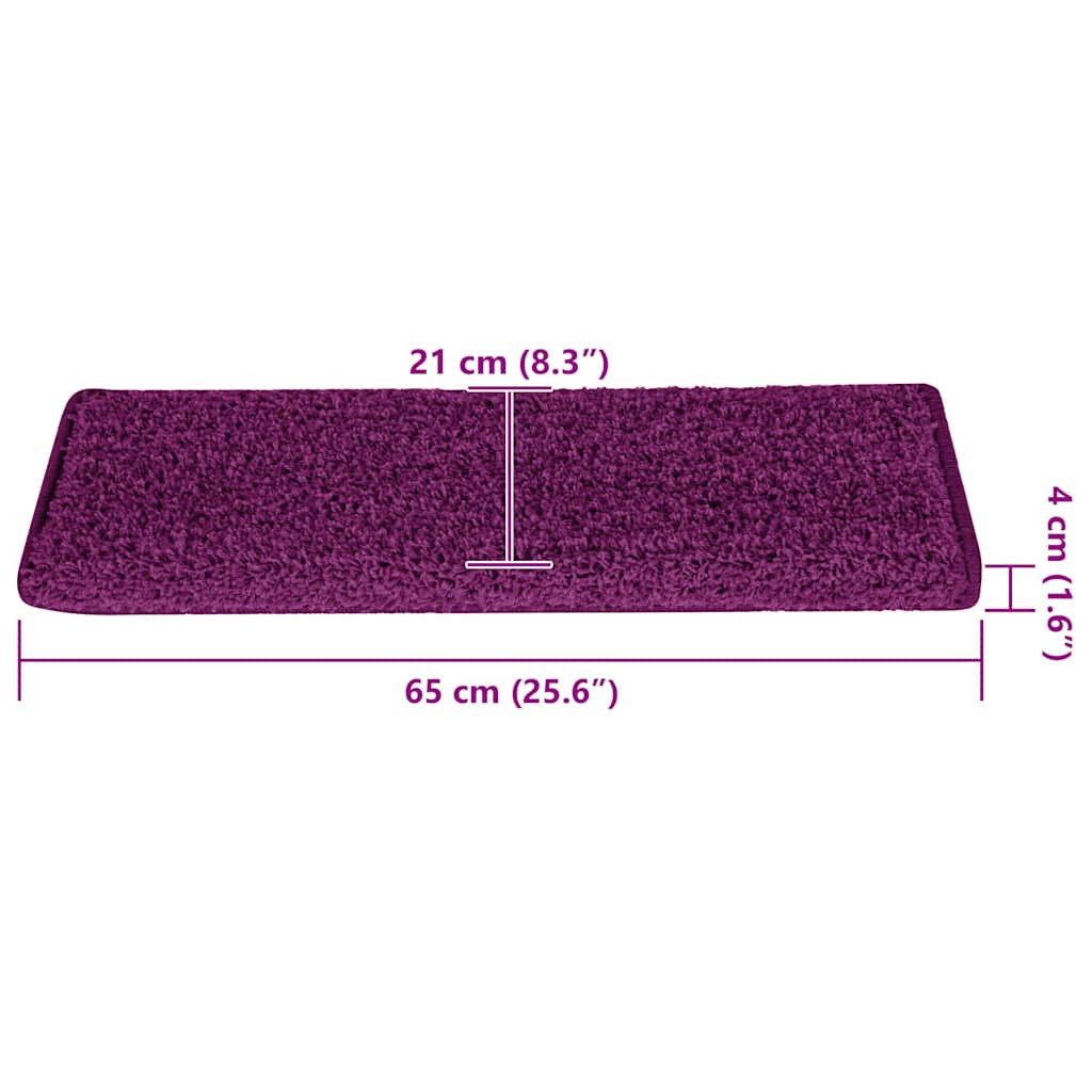 Trapmatten 30 st 65x21x4 cm Roze Rechthoekige Rand is nu te koop bij PeponiXL, paradijselijk wonen!