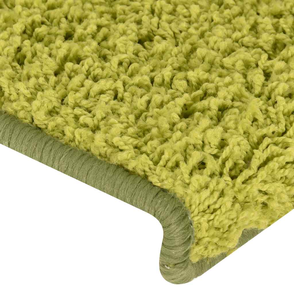 Trapmatten 30 st 65x21x4 cm Groen Rechthoekige Rand is nu te koop bij PeponiXL, paradijselijk wonen!