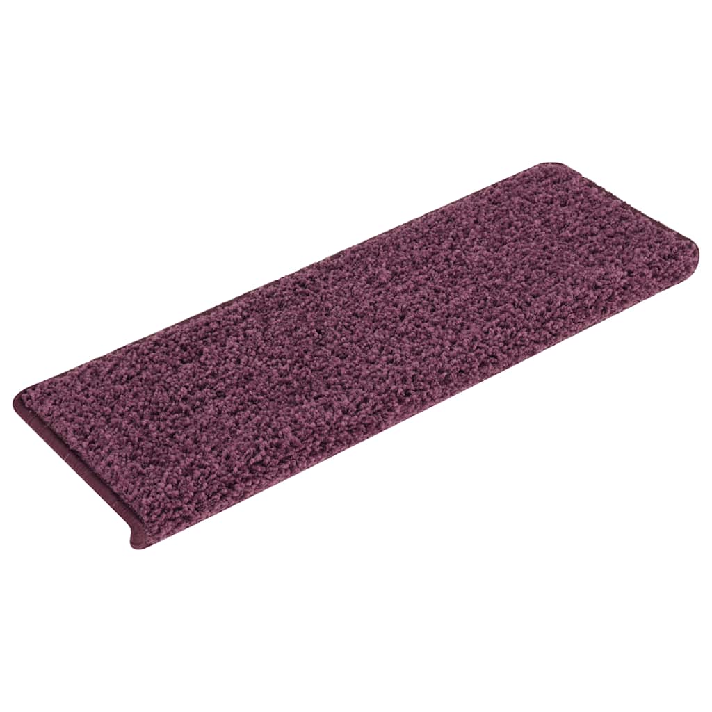 Trapmatten 30 st 65x21x4 cm Donkerpaars Rechthoekige Rand is nu te koop bij PeponiXL, paradijselijk wonen!