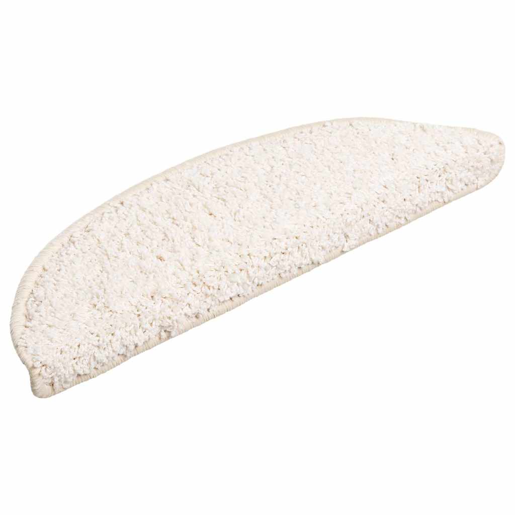 Trapmatten 20 st 56x17x3 cm Wit Halfrond is nu te koop bij PeponiXL, paradijselijk wonen!