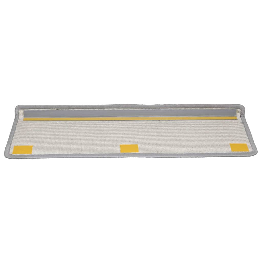 Trapmatten 20 stuks 65x21x4 cm Grijs Rechthoekige Rand is nu te koop bij PeponiXL, paradijselijk wonen!