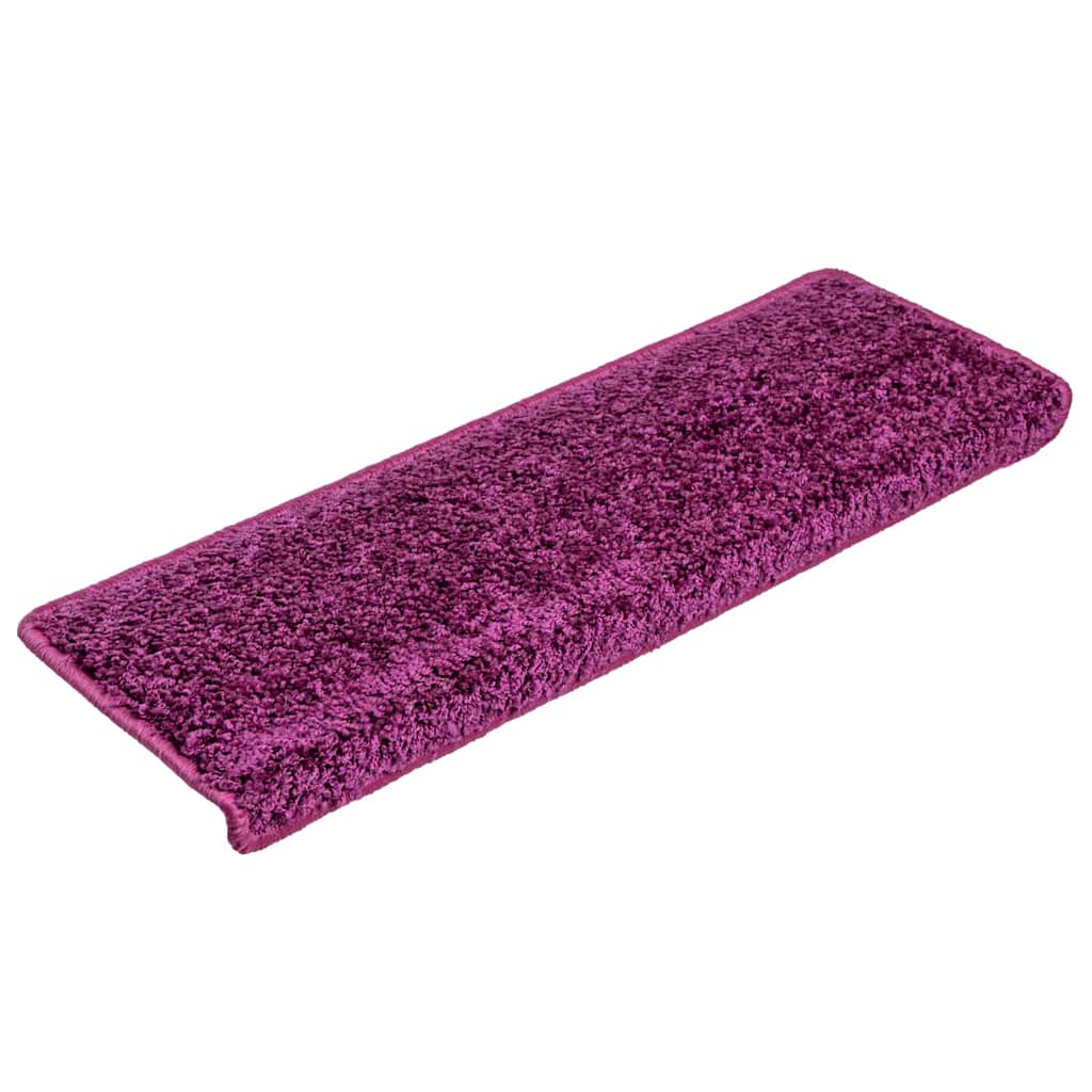 Trapmatten 20 st 65x21x4 cm Violet Rechthoekige Rand is nu te koop bij PeponiXL, paradijselijk wonen!