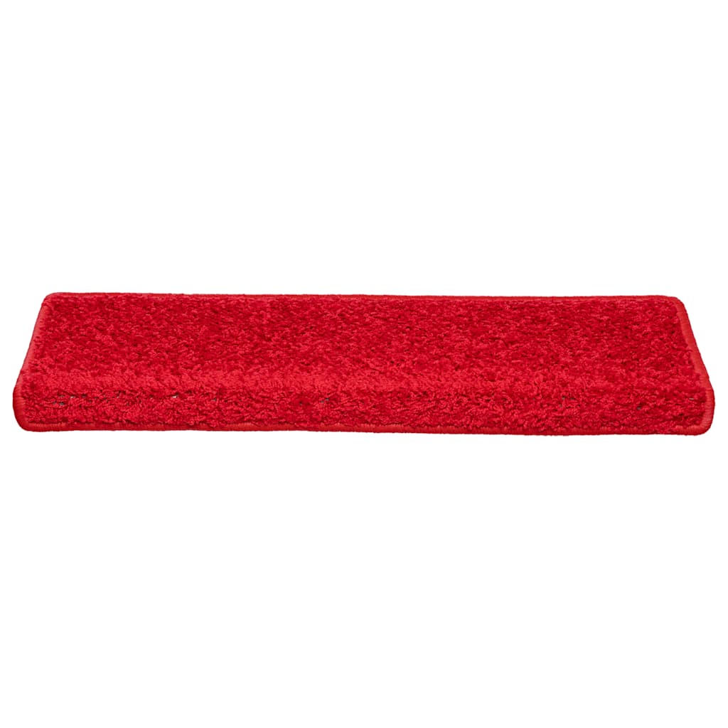 Trapmatten 20 st 65x21x4 cm Rood Rechthoekige Rand is nu te koop bij PeponiXL, paradijselijk wonen!