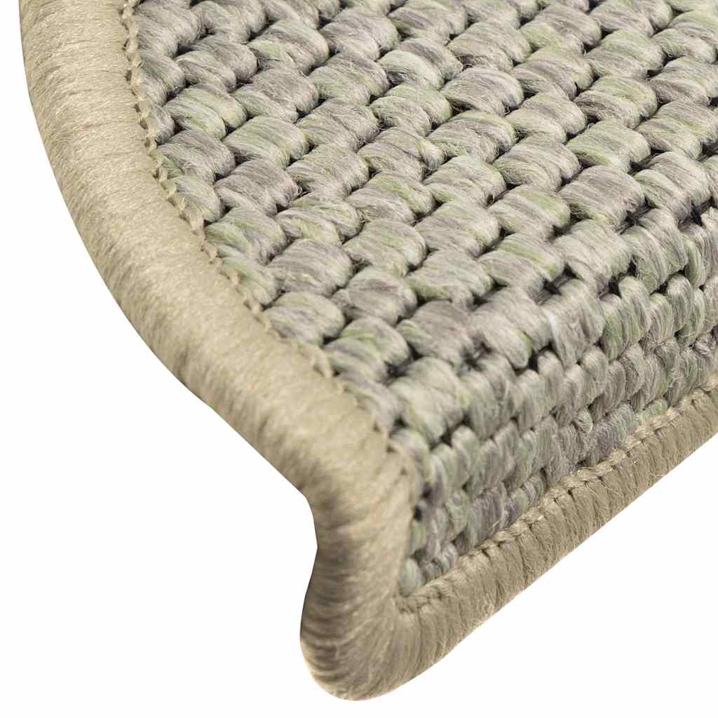 Trapmatten zelfklevend Sisal-Look 30 st 56x17x3 cm lichtgroen is nu te koop bij PeponiXL, paradijselijk wonen!