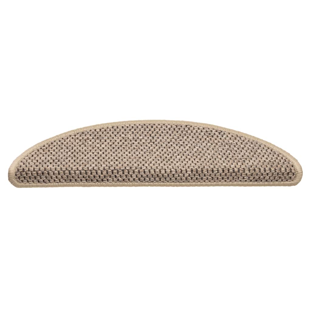 Trapmatten zelfklevend Sisal-Look 30 st 56x17x3 cm donkerbeige is nu te koop bij PeponiXL, paradijselijk wonen!