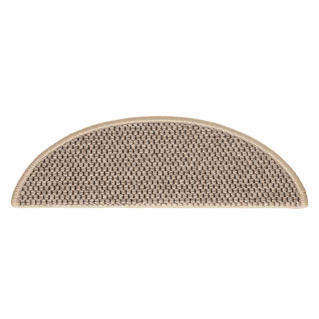 Trapmatten zelfklevend Sisal-Look 30 st 56x17x3 cm donkerbeige is nu te koop bij PeponiXL, paradijselijk wonen!