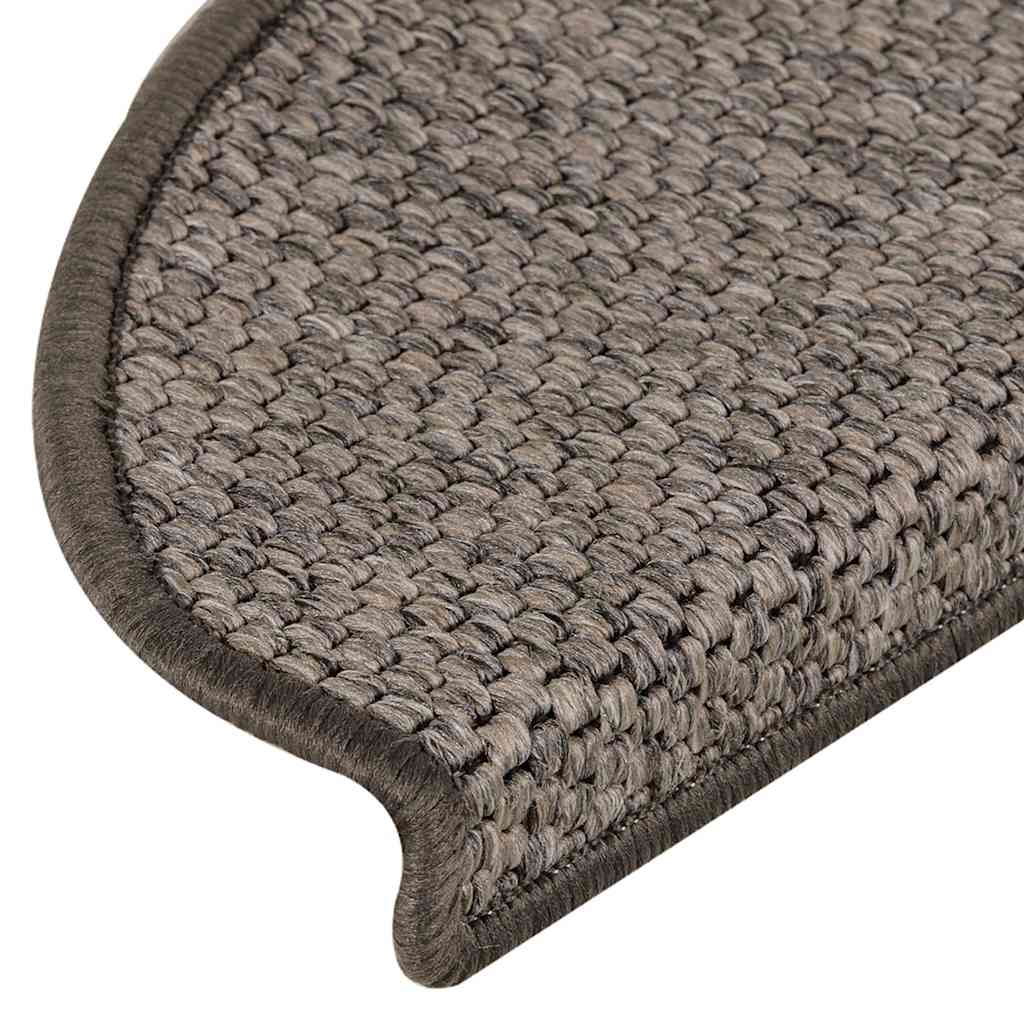 Trapmatten zelfklevend Sisal-Look 30 st 65x21x4 cm grijs-beige is nu te koop bij PeponiXL, paradijselijk wonen!
