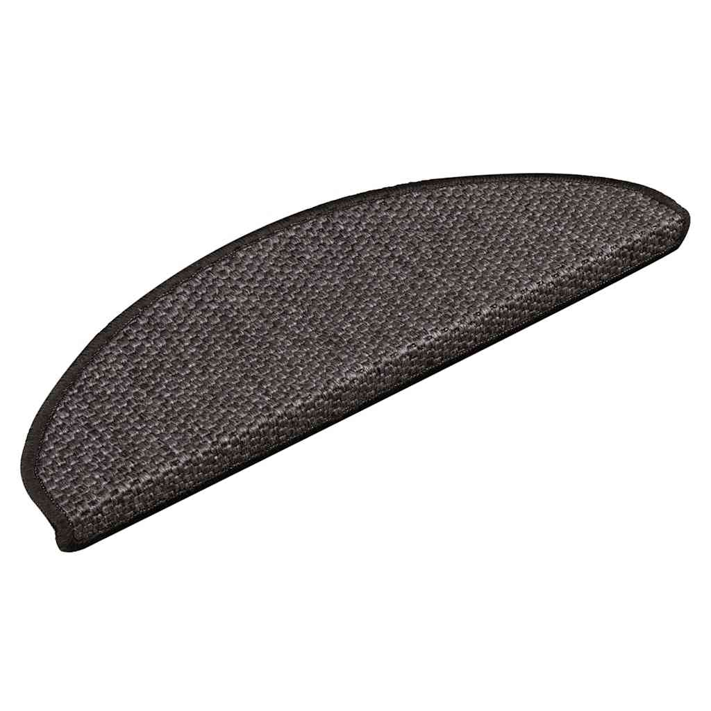 Trapmatten zelfklevend Sisal-Look 30 st 65x21x4 cm antraciet is nu te koop bij PeponiXL, paradijselijk wonen!