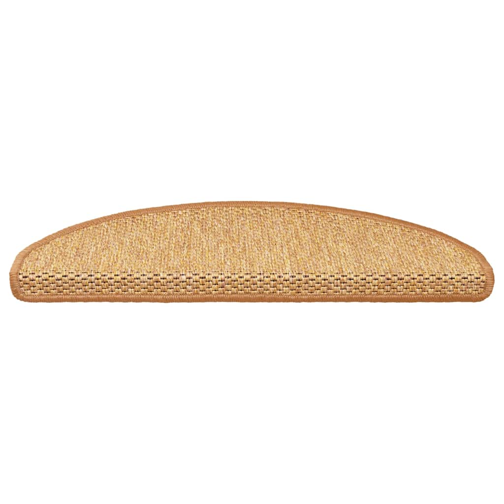 Trapmatten zelfklevend Sisal-Look 30 st 65x21x4 cm Sisal