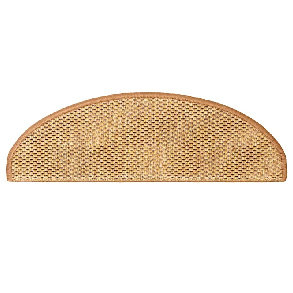 Trapmatten zelfklevend Sisal-Look 30 st 65x21x4 cm Sisal