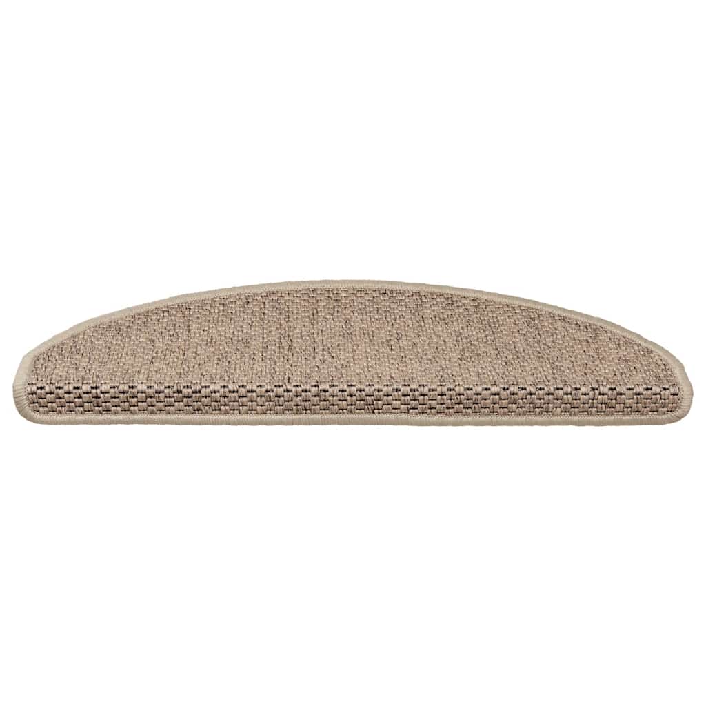Trapmatten zelfklevend Sisal-Look 30 st 65x21x4 cm zand is nu te koop bij PeponiXL, paradijselijk wonen!