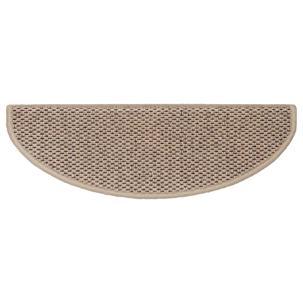Trapmatten zelfklevend Sisal-Look 30 st 65x21x4 cm zand is nu te koop bij PeponiXL, paradijselijk wonen!