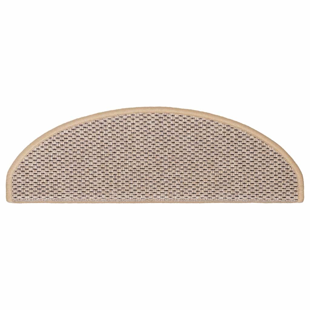 Trapmatten Sisal-Look zelfklevend 30 st 65x21x4 cm lichtbeige is nu te koop bij PeponiXL, paradijselijk wonen!