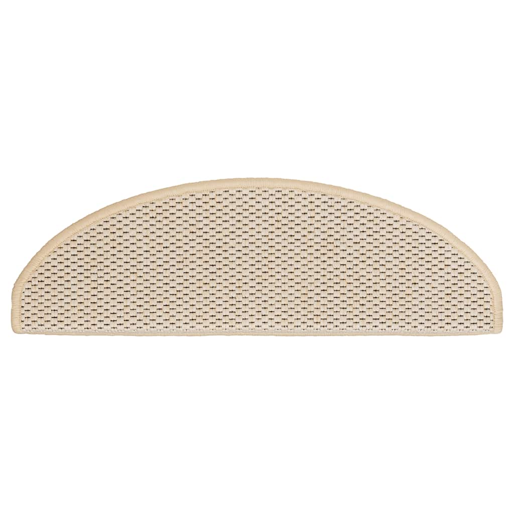 Trapmatten zelfklevend Sisal-Look 30 st 65x21x4 cm Berber is nu te koop bij PeponiXL, paradijselijk wonen!