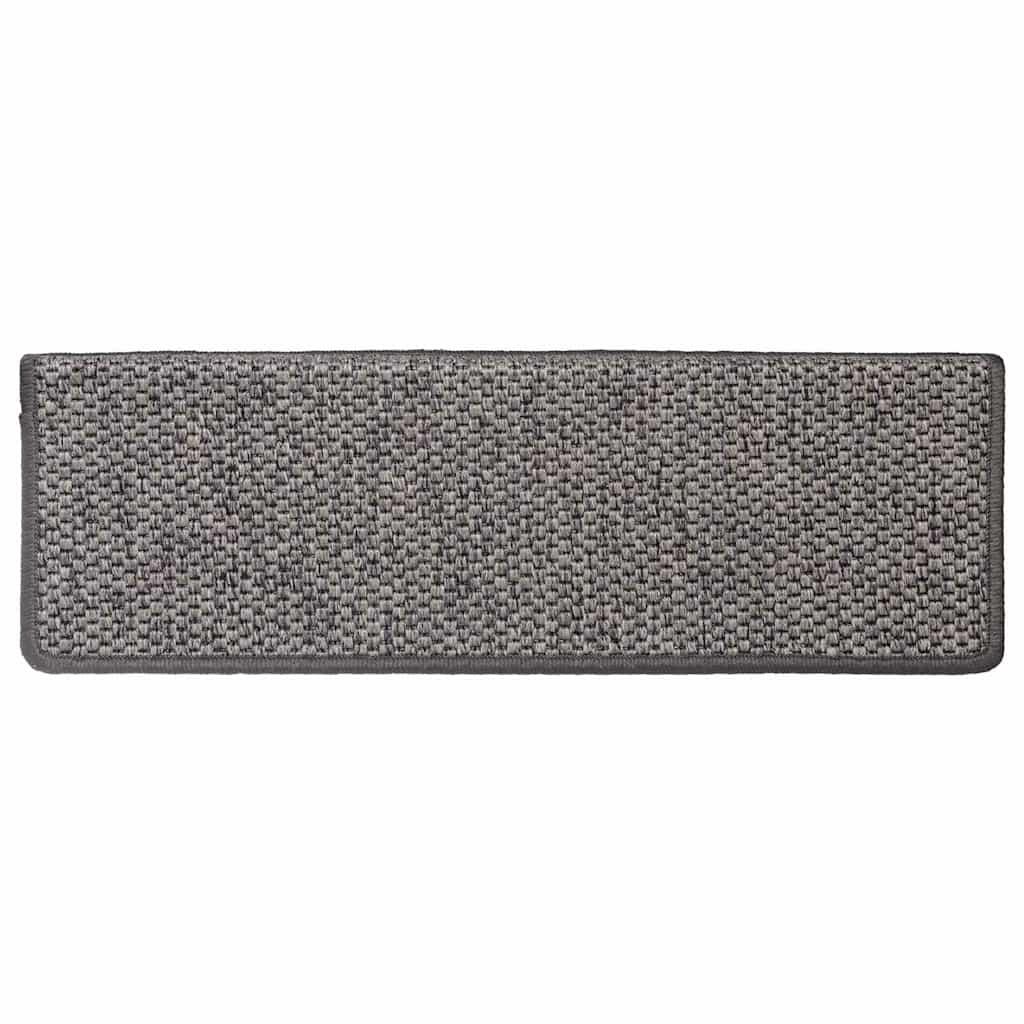 Trapmatten zelfklevend Sisal-Look 30 st 65x21x4 cm grijs beige is nu te koop bij PeponiXL, paradijselijk wonen!