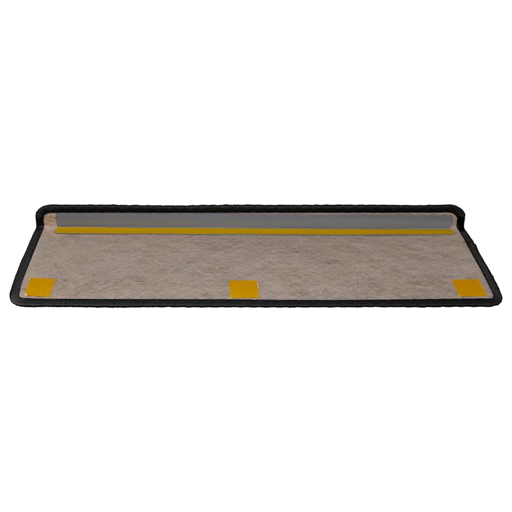 Trapmatten zelfklevend Sisal-Look 30 st 65x21x4 cm antraciet is nu te koop bij PeponiXL, paradijselijk wonen!