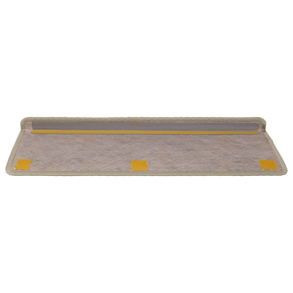Trapmatten zelfklevend 30 st sisal-look 65x21x4 cm zandkleurig is nu te koop bij PeponiXL, paradijselijk wonen!
