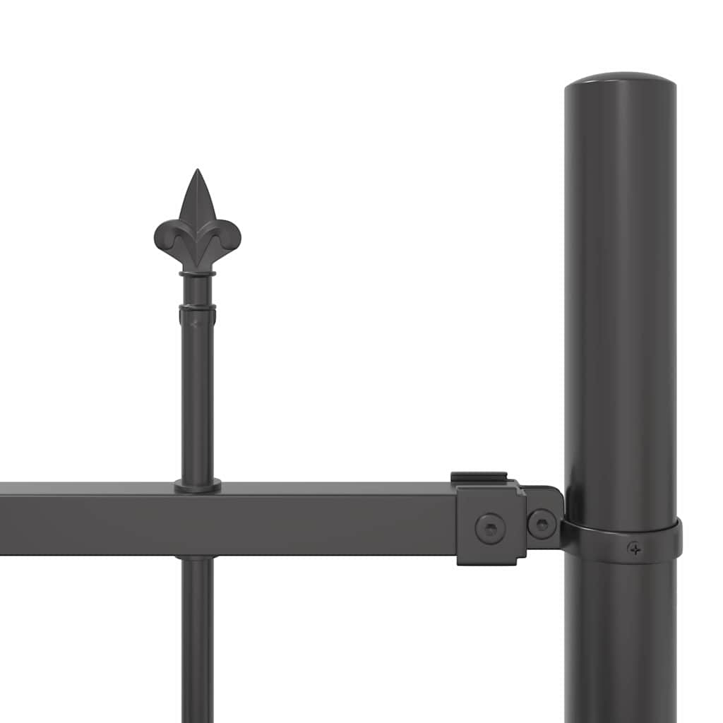 Tuinhek 4 pcs Grijs 170 x 215 cm Gepoedercoat staal is nu te koop bij PeponiXL, paradijselijk wonen!
