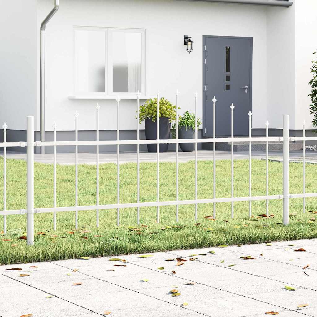 Tuinhek Woerden 6 pcs Wit is nu te koop bij PeponiXL, paradijselijk wonen!