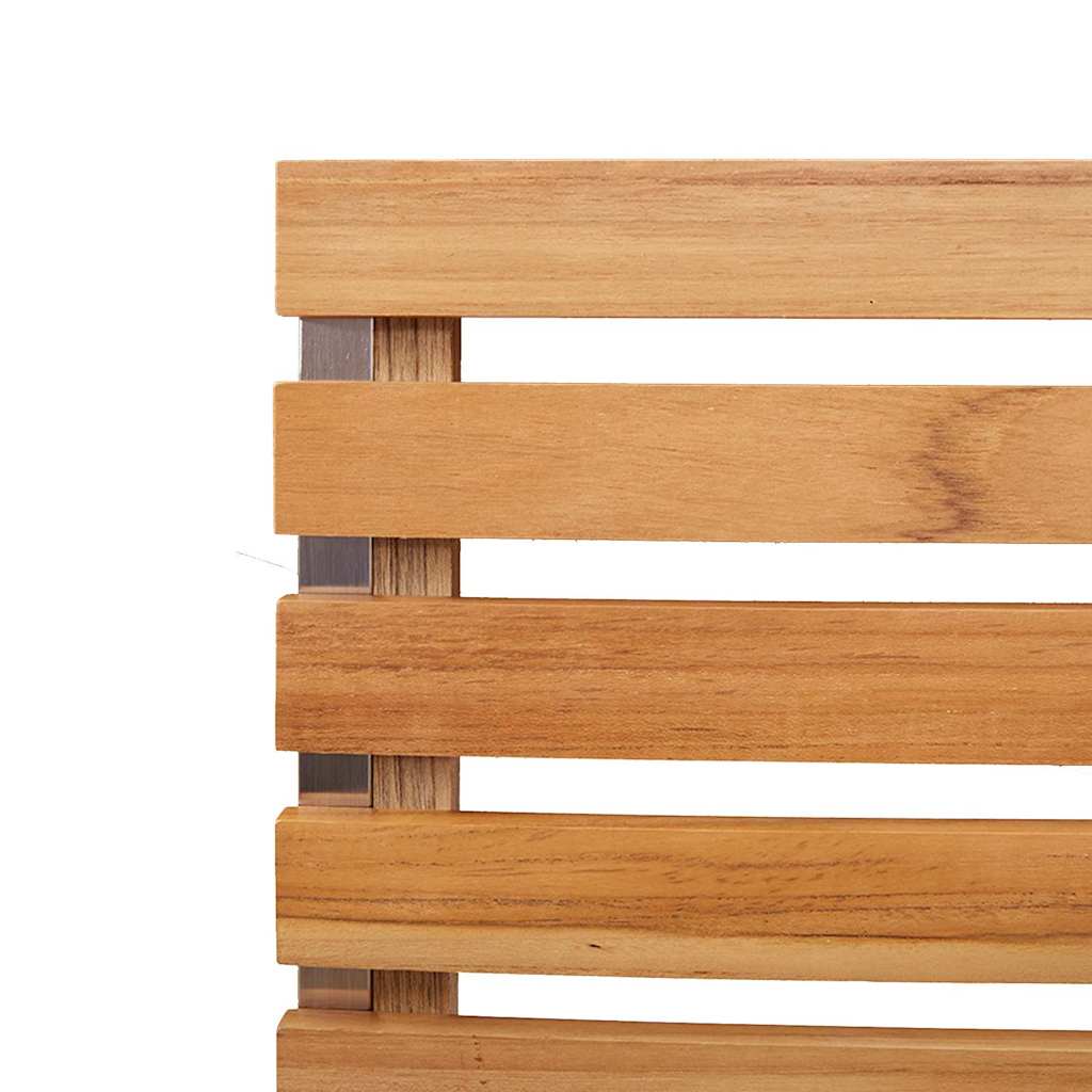 Tuin eettafelset 5 pcs Bruin Massief Teakhout is nu te koop bij PeponiXL, paradijselijk wonen!