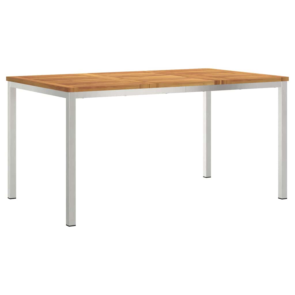 Buiten eettafelset 7 pcs Bruin Massief Acaciahout is nu te koop bij PeponiXL, paradijselijk wonen!