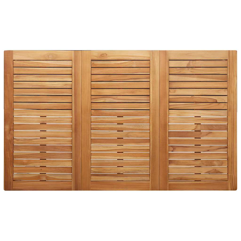 Tuin eettafelset 7 pcs Bruin Massief Teakhout is nu te koop bij PeponiXL, paradijselijk wonen!