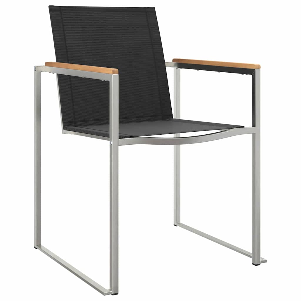 Tuin eettafelset 9 pcs Bruin Massief Teakhout is nu te koop bij PeponiXL, paradijselijk wonen!