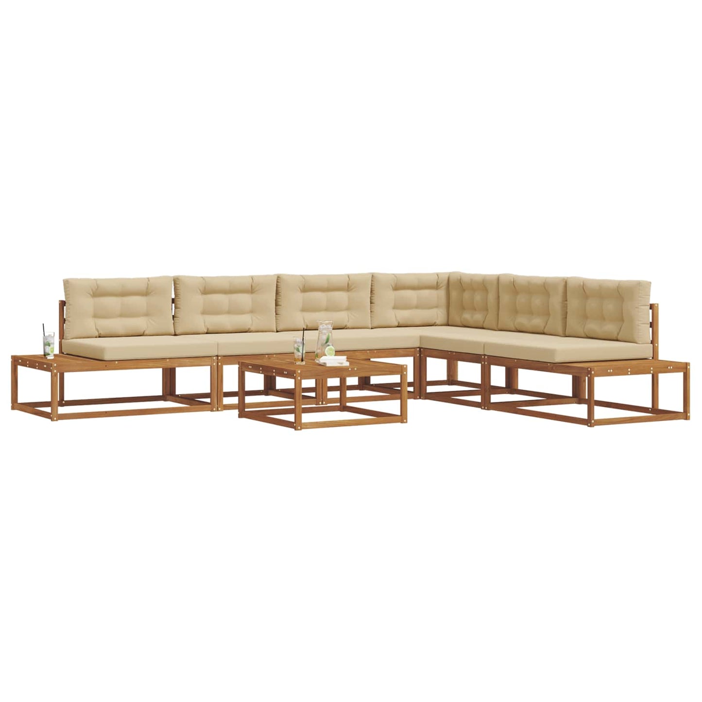 Buiten bankenset Natuurlijk en Beige is nu te koop bij PeponiXL, paradijselijk wonen!