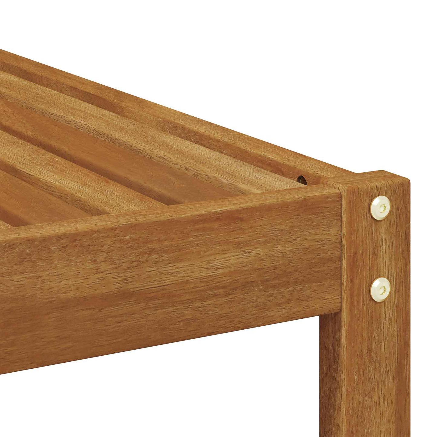 Buiten bankenset 10 pcs Naturel Massief Acaciahout is nu te koop bij PeponiXL, paradijselijk wonen!