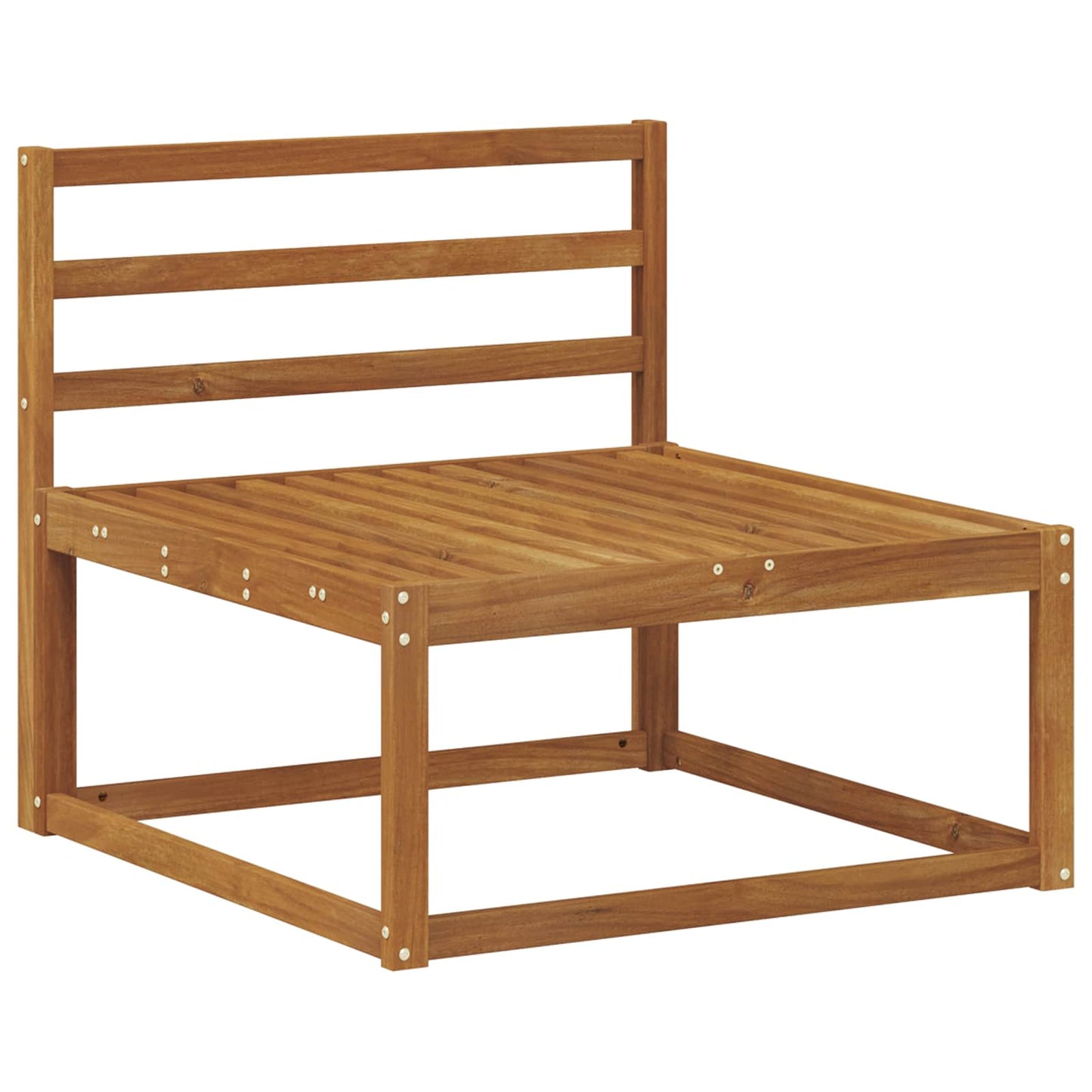 Buiten bankenset 10 pcs Naturel Massief Acaciahout is nu te koop bij PeponiXL, paradijselijk wonen!