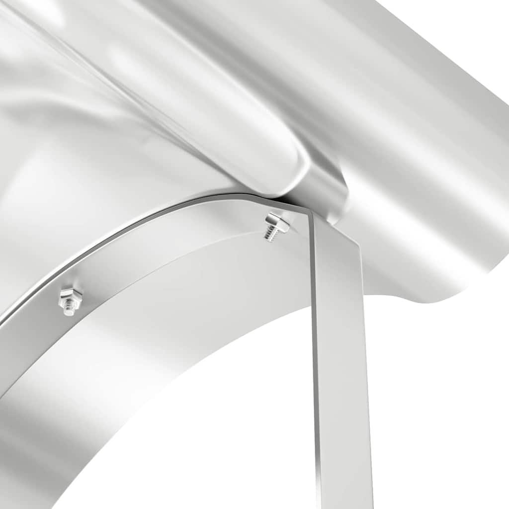 Schoorsteenkap Zilver 59.5 x 50 x 36.5 cm Roestvrij staal is nu te koop bij PeponiXL, paradijselijk wonen!