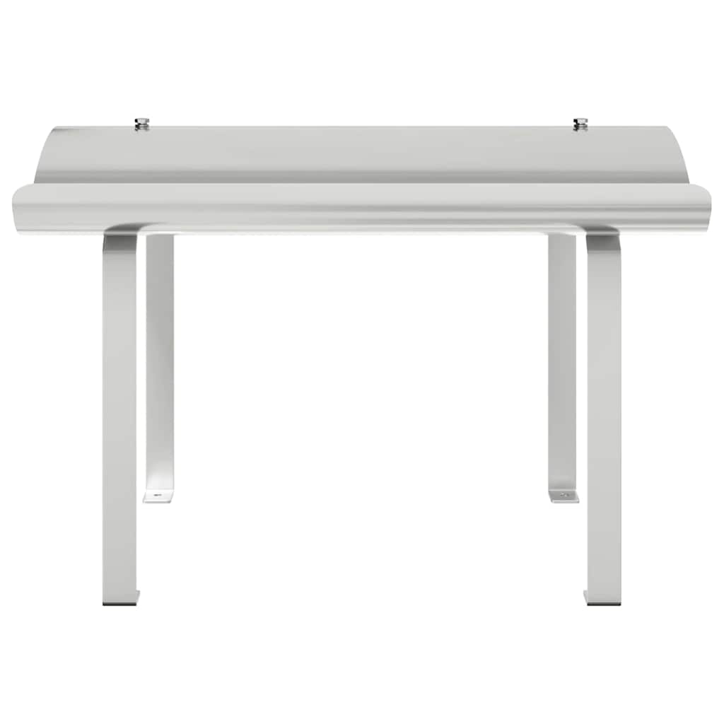 Schoorsteenkap Zilver 59.5 x 50 x 36.5 cm Roestvrij staal is nu te koop bij PeponiXL, paradijselijk wonen!