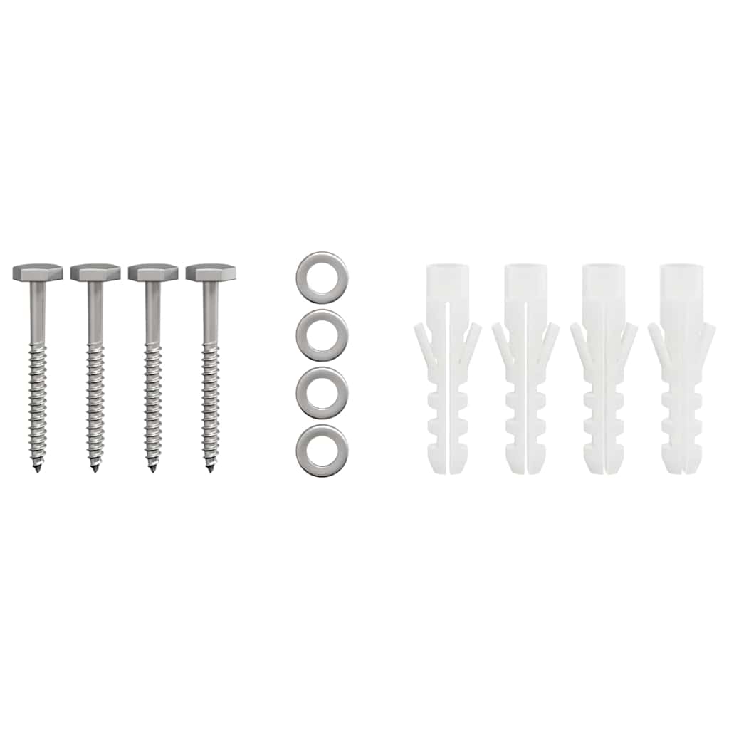 Rookkap Zilver 40 x 40 x 37,5 cm Roestvrij staal is nu te koop bij PeponiXL, paradijselijk wonen!