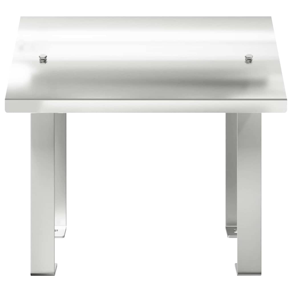 Rookkap Zilver 40 x 40 x 37,5 cm Roestvrij staal is nu te koop bij PeponiXL, paradijselijk wonen!