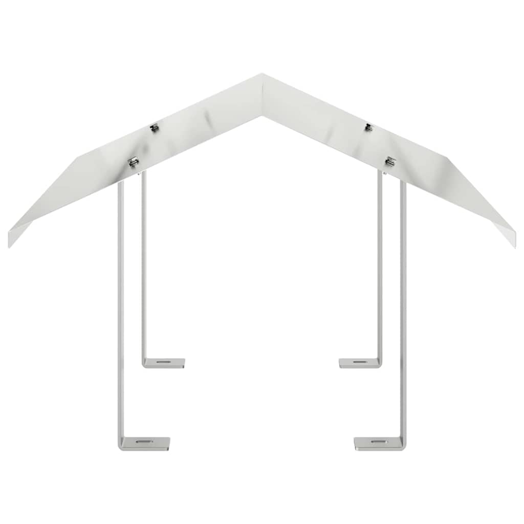 Rookkap Zilver 50 x 50 x 37 cm Roestvrij staal is nu te koop bij PeponiXL, paradijselijk wonen!