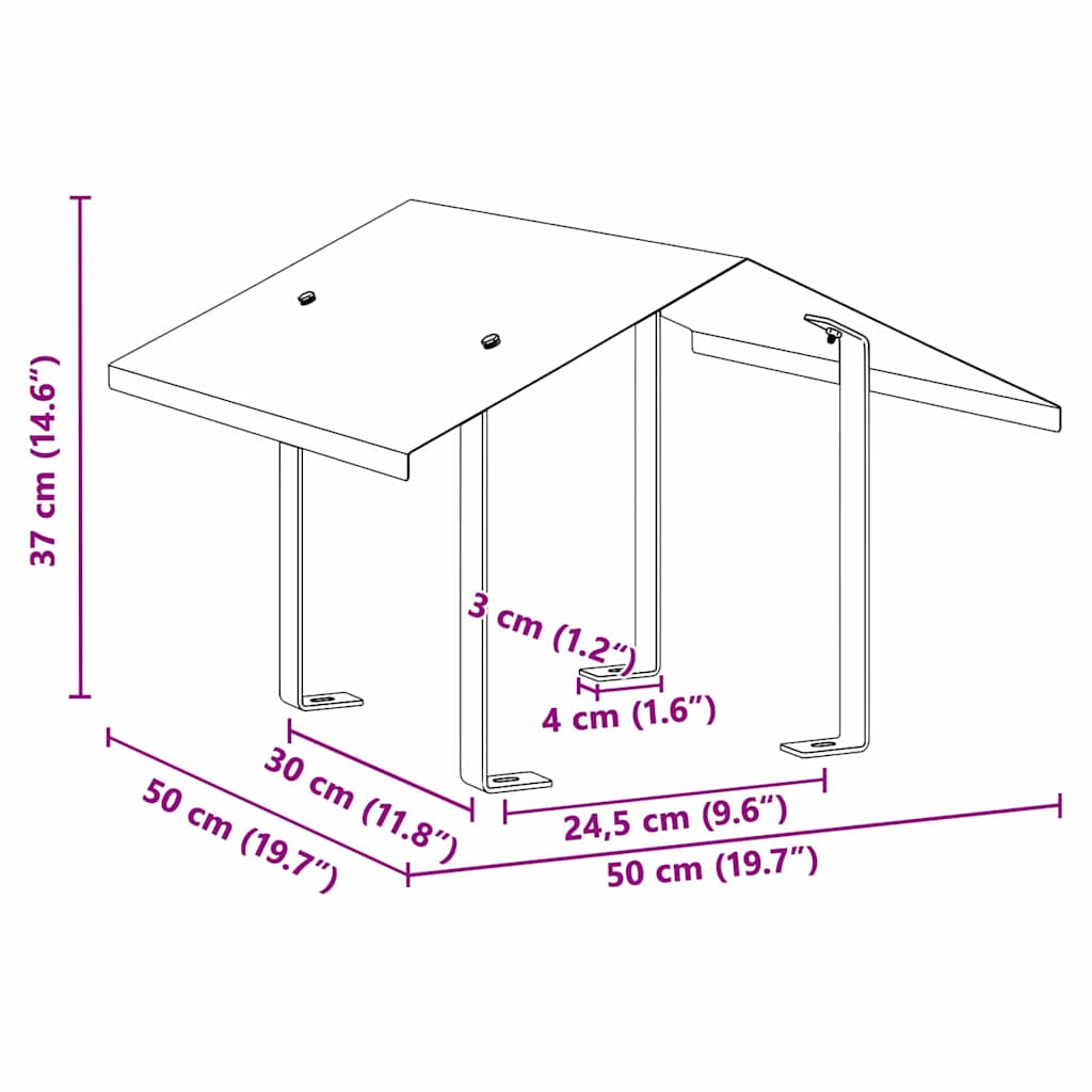 Rookkap Zilver 50 x 50 x 37 cm Roestvrij staal is nu te koop bij PeponiXL, paradijselijk wonen!