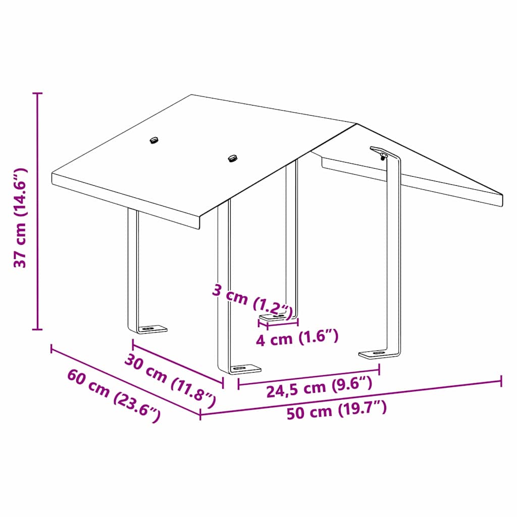 Rookkap Zilver 50 x 60 x 37 cm Roestvrij staal is nu te koop bij PeponiXL, paradijselijk wonen!